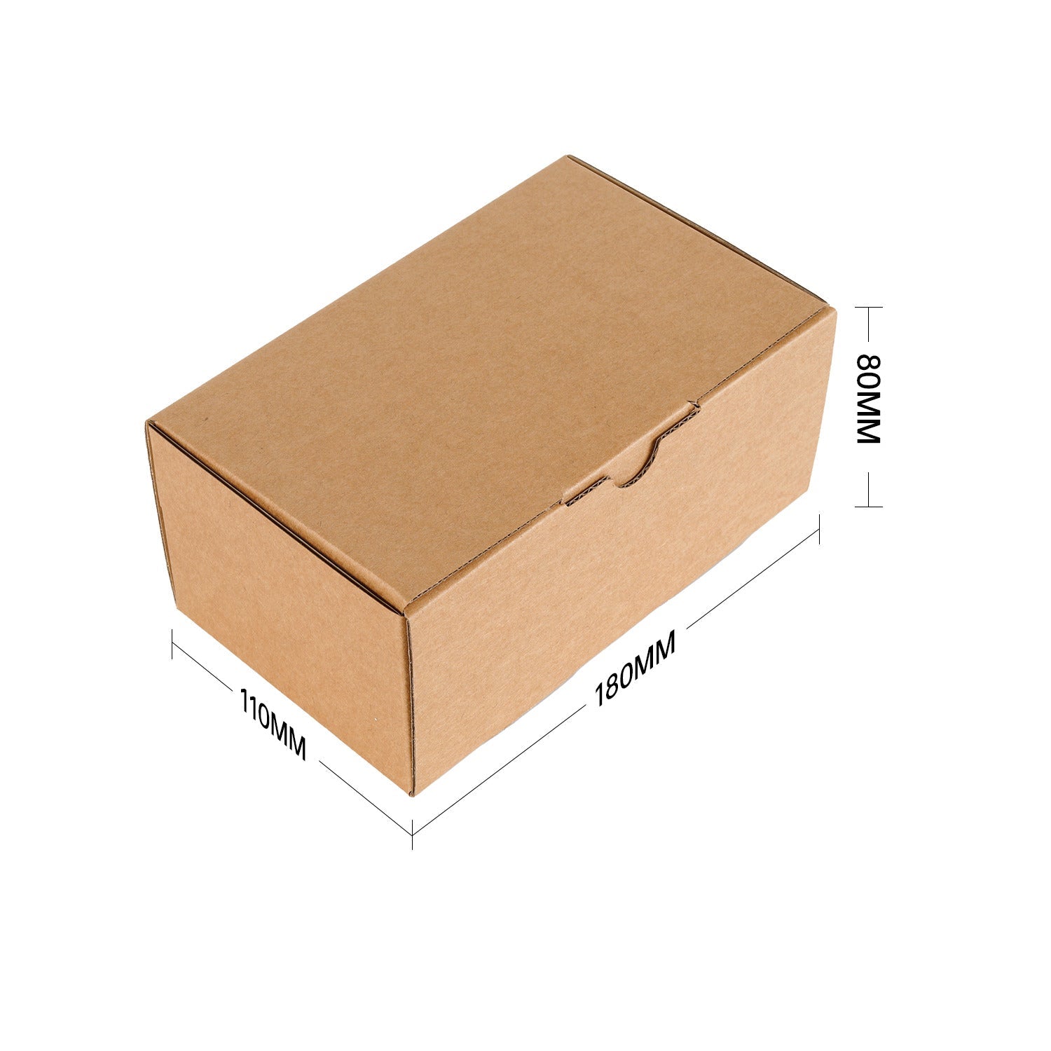 180x110x80mm Die-cut Mailing Box Heavy Duty