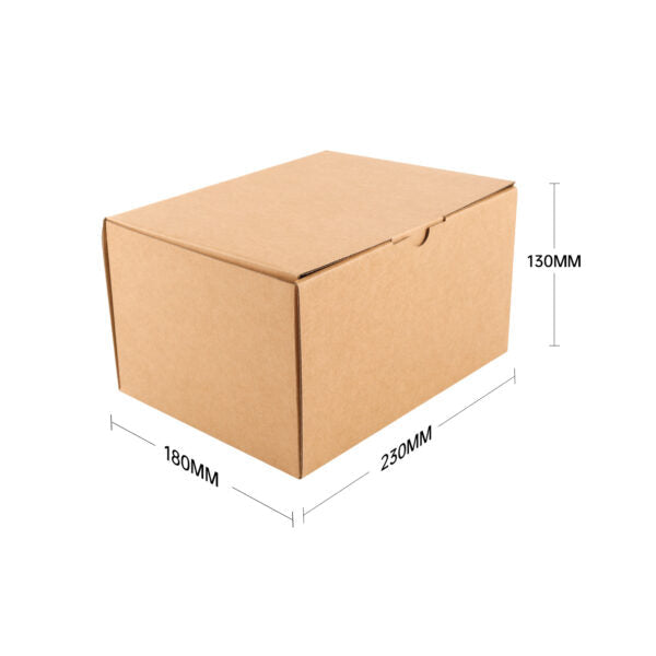 230x180x130mm Die-cut Mailing Box Heavy Duty