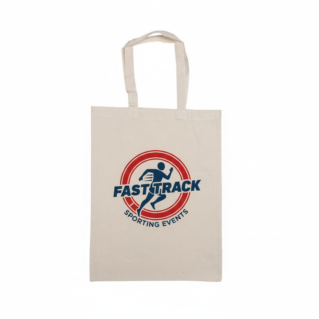 Natural Calico Tote Bags