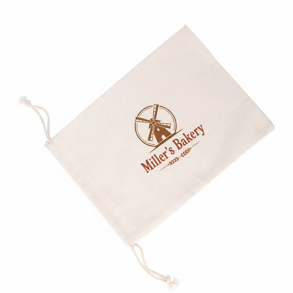 Calico Drawstring Bag