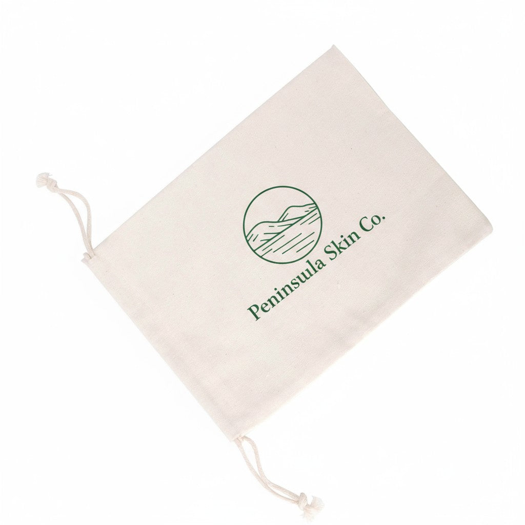 Calico Drawstring Bag