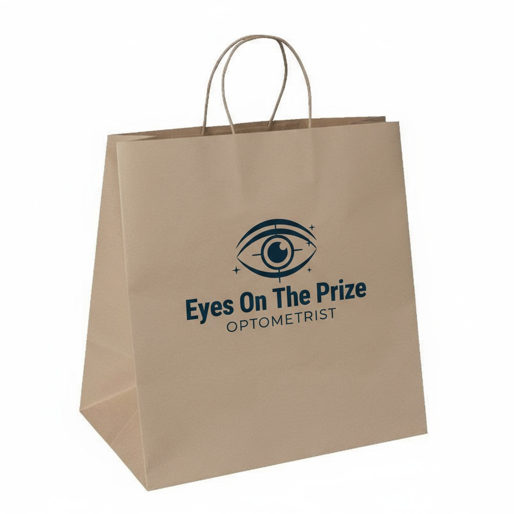 Brown Kraft Twist Handle Bag