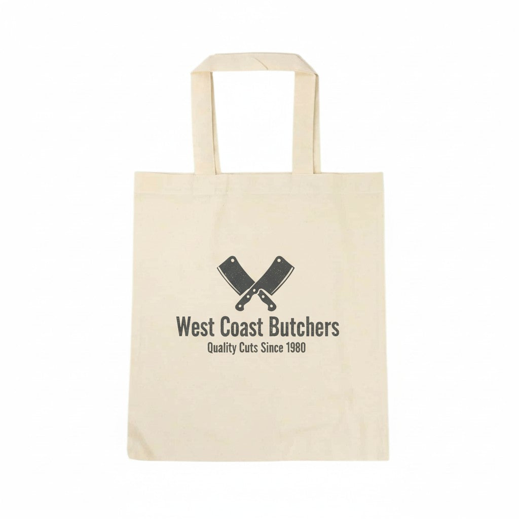 Natural Calico Tote Bags