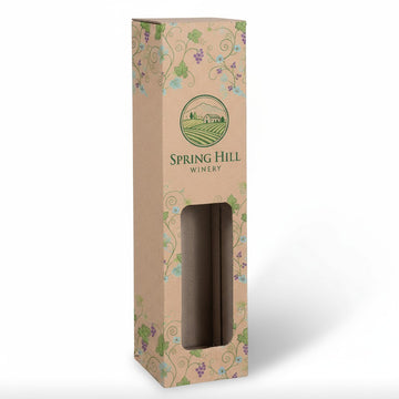 Brown Kraft Bottle Carry Pack